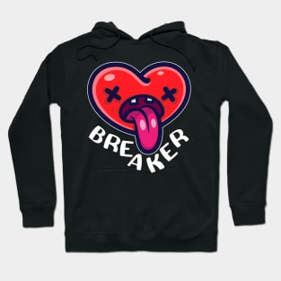 Cute Heart Breaker Funny Valentines Shirt Boys Girls Hoodie